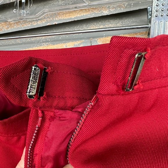 Yves Saint Laurent Rive Gauche Vintage Skirt Red - Picture 15 of 16